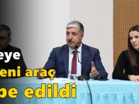 İlçeye 5 Yeni Araç Hibe Edildi