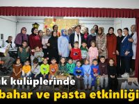 Çocuk kulüplerinde sonbahar ve pasta etkinliği