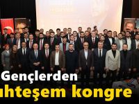 AK Gençlerden muhteşem kongre