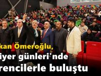 Başkan Ömeroğlu, Kariyer Günleri'nde Öğrencilerle Buluştu