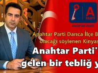 Kinyas Bakar, "Anahtar Parti'den gelen bir tebligat yok!"