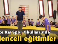 Gebze Kış Spor Okulları’nda  Eğlenceli Eğitimler