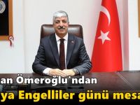 Ömeroğlu, Engelli kardeşlerimizi ve ailelerini her koşulda destekleyeceğiz