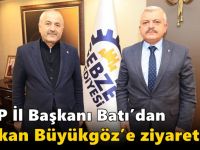 MHP İl Başkanı Batı’dan Başkan Büyükgöz’e ziyaret