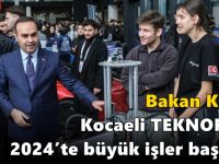 Bakan Kacır’dan Kocaeli’nin teknoloji takımlarına övgü!