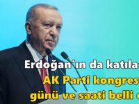 Cumhurbaşkanı Erdoğan’ın da katılacağı AK Parti kongresinin günü ve saati belli oldu