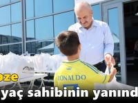 Gebze ihtiyaç sahibinin yanında