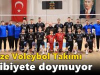 Gebze Voleybol Takımı  Galibiyete Doymuyor