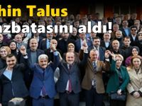 Şahin Talus mazbatasını aldı