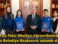 Final Okulları öğrencilerinden Darıca Belediye Başkanına anlamlı ziyaret