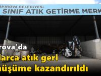 2024’te tonlarca atık geri dönüşüme kazandırıldı