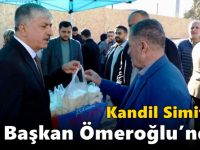 Dilovası’ndan Kandil Simitleri Başkan Ömeroğlu’ndan