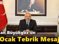 Başkan Büyükgöz’ün 10 Ocak Tebrik Mesajı