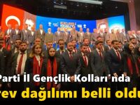 AK Parti İl Gençlik Kolları'nda görev dağılımı belli oldu