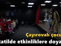 Çayırovalı çocuklar tatilde etkinliklere doyacak