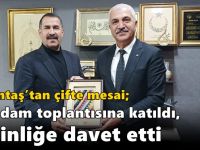 Aslantaş’tan çifte mesai; İstihdam toplantısına katıldı, etkinliğe davet etti