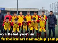 Çayırova Belediyesi’nin genç futbolcuları namağlup şampiyon