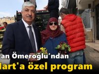 Başkan Ömeroğlu'ndan 8 Mart'a özel program