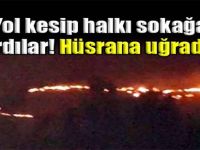 Yol kesip halkı sokağa çağırdılar! Hüsrana uğradılar...