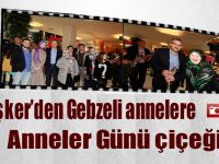 Köşker’den Gebzeli annelere Anneler Günü çiçeği