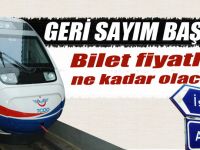 Yüksek hızlı tren için geri sayım