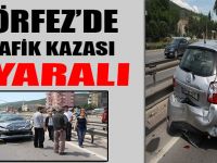 KÖRFEZ'DE TRAFİK KAZASI: 1 YARALI