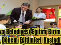 Çayırova Belediyesi Eğitim Birimlerinde 2. Dönem Eğitimleri Başladı