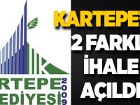 Kartepe’de 2 farklı ihale açıldı