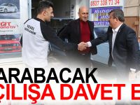 Karabacak, açılışa davet etti Kaynak: Karabacak, açılışa davet etti