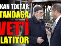 Başkan Toltar halka yeni anayasayı anlatıyor