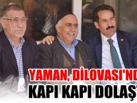 Yaman, Dilovası’nda kapı kapı dolaştı