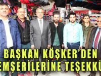 Köşker hemşerilerine teşekkür etti