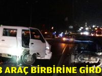 Çayırova'da 3 Araç birbirine girdi