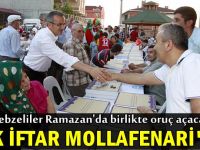 İlk iftar sofrası Molla Fenari’de