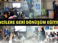 Öğrencilere geri dönüşüm eğitimi