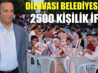 Dilovası Belediyesi’nden 2500 kişilik iftar