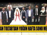 Başkan Toltar’dan yoğun hafta sonu mesaisi