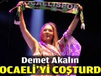 Demet Akalın Kocaeli'yi coşturdu