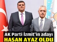 AK Parti İzmit'in adayı Hasan Ayaz oldu