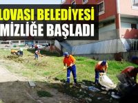 Dilovası Belediyesi temizliğe başladı