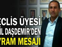 Daşdemir'den bayram kutlaması