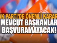 Ak Parti’de Önemli Karar!