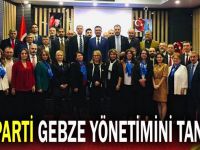 Gebze İYİ parti yönetimi tanıtıldı!