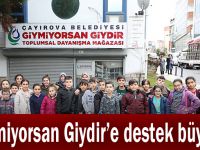 ‘Giymiyorsan Giydir’e destek büyüyor