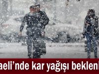 Kocaeli’de kar yağışı bekleniyor!