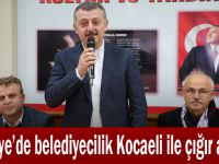 Büyükakın,“Türkiye’de belediyecilik  Kocaeli ile çığır atladı”