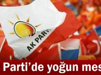 AK Parti’de yoğun mesai