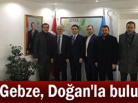 AK Gebze, Doğan'la buluştu