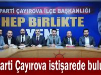 AK Parti Çayırova istişarede bulundu