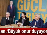 Yaman, ''Büyük onur duyuyorum''